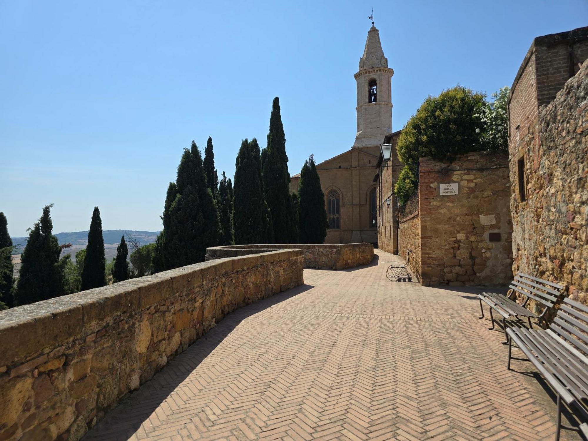 Finestra Dell'Angelo Apartment Pienza Bagian luar foto